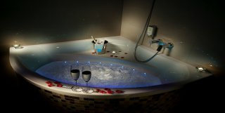 hotel 1 koupelna s vířivkou